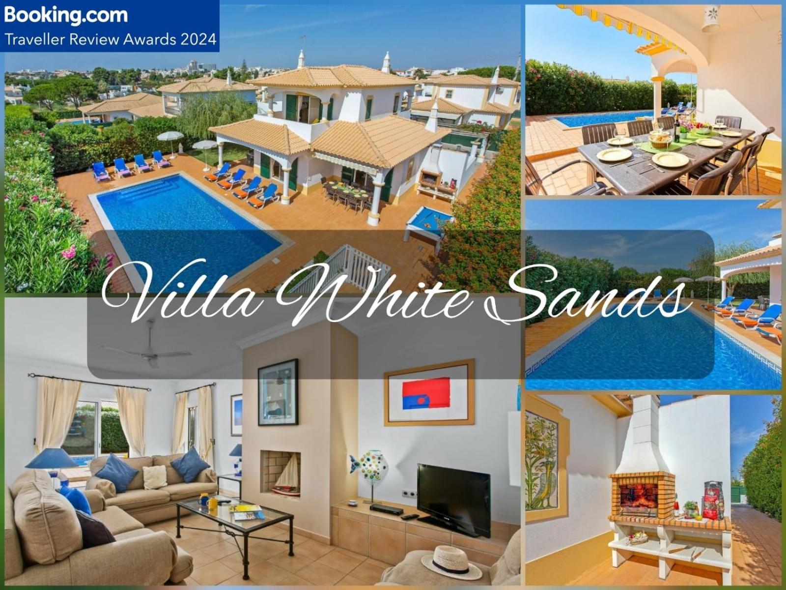 Villa White Sands - Private Oasis, Heated Pool, Beaches & Strip Nearby Албуфейра Екстериор снимка